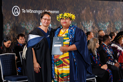 Photo from the TWoA Tāmaki Makaurau 2023 November Graduations (Ceremony 1 @ 1pm), held at the Due Drop Events Centre, Manukau, Auckland, New Zealand on Tuesday, 28 November, 2023. Photo: Mike Walen / KeyImagery Photography. Copyright: © Te Wānanga o Aotearoa.
