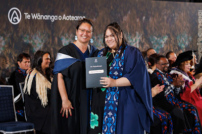 Photo from the TWoA Tāmaki Makaurau 2023 November Graduations (Ceremony 1 @ 1pm), held at the Due Drop Events Centre, Manukau, Auckland, New Zealand on Tuesday, 28 November, 2023. Photo: Mike Walen / KeyImagery Photography. Copyright: © Te Wānanga o Aotearoa.