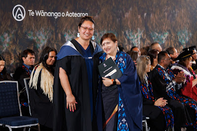Photo from the TWoA Tāmaki Makaurau 2023 November Graduations (Ceremony 1 @ 1pm), held at the Due Drop Events Centre, Manukau, Auckland, New Zealand on Tuesday, 28 November, 2023. Photo: Mike Walen / KeyImagery Photography. Copyright: © Te Wānanga o Aotearoa.