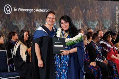 Photo from the TWoA Tāmaki Makaurau 2023 November Graduations (Ceremony 1 @ 1pm), held at the Due Drop Events Centre, Manukau, Auckland, New Zealand on Tuesday, 28 November, 2023. Photo: Mike Walen / KeyImagery Photography. Copyright: © Te Wānanga o Aotearoa.