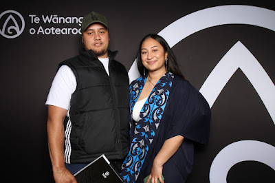 Photo from the TWoA Tāmaki Makaurau 2023 November Graduations (Ceremony 1 @ 1pm), held at the Due Drop Events Centre, Manukau, Auckland, New Zealand on Tuesday, 28 November, 2023. Photo: InstaBooth by KeyImagery Photography. Copyright: © Te Wānanga o Aotearoa.