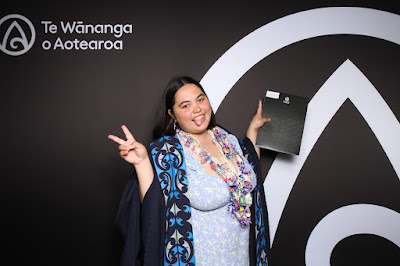 Photo from the TWoA Tāmaki Makaurau 2023 November Graduations (Ceremony 1 @ 1pm), held at the Due Drop Events Centre, Manukau, Auckland, New Zealand on Tuesday, 28 November, 2023. Photo: InstaBooth by KeyImagery Photography. Copyright: © Te Wānanga o Aotearoa.