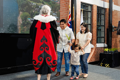 Photo from the HCC NZ Citizenship Ceremony (Morning) held in The Atrium, Wintec/Te Pukenga, Hamilton, Waikato, New Zealand at 10:00am on Monday, 12 February, 2024. Photo: Mike Walen / KeyImagery Photography. Copyright: © Hamilton City Council.