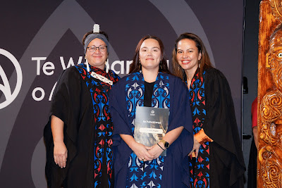 Photo from Ceremony 2 of the TWoA Tāmaki Makaurau 2025 Graduations (May 2025) held at the Mangere Arts Centre in Auckland, New Zealand on Monday, 26 May, 2025. Photo by Mike Walen / KeyImagery Photography. Copyright: © 2025 Te Wānanga o Aotearoa.