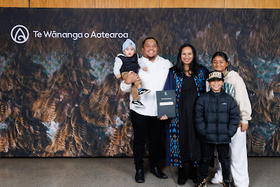 Photo from the TWoA Tāmaki Makaurau 2023 Graduations (Ceremony 6 @ 8pm), held at the Due Drop Events Centre, Manukau, Auckland, New Zealand on Thursday, 8 June, 2023. Photo: Mike Walen / KeyImagery Photography. Copyright: © Te Wānanga o Aotearoa.