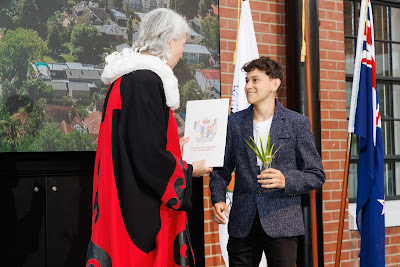 Photo from the HCC NZ Citizenship Ceremony 2 (Afternoon) held at The Atrium, Wintec/Te Pukenga, Hamilton, Waikato, New Zealand at 3:30pm on Monday, 11 March, 2024. Photo: Mike Walen / KeyImagery Photography. Copyright: © Hamilton City Council.