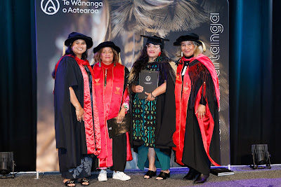 Photo from the TWoA Tainui 2025 Graduations (Ceremony 3 @ 10am) held at Claudelands Event Centre in Hamilton, Waikato, New Zealand on Wednesday, 30 April, 2025. Photography by Mike Walen / KeyImagery Photography. Copyright: © 2025 Te Wānanga o Aotearoa.
