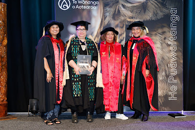 Photo from the TWoA Tainui 2025 Graduations (Ceremony 3 @ 10am) held at Claudelands Event Centre in Hamilton, Waikato, New Zealand on Wednesday, 30 April, 2025. Photography by Mike Walen / KeyImagery Photography. Copyright: © 2025 Te Wānanga o Aotearoa.
