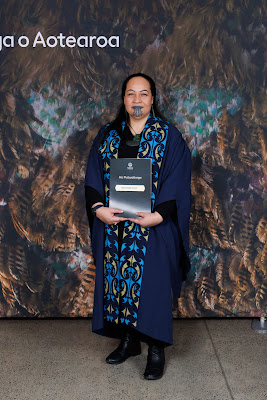 Photo from the TWoA Tāmaki Makaurau 2023 Graduations (Ceremony 6 @ 8pm), held at the Due Drop Events Centre, Manukau, Auckland, New Zealand on Thursday, 8 June, 2023. Photo: Mike Walen / KeyImagery Photography. Copyright: © Te Wānanga o Aotearoa.