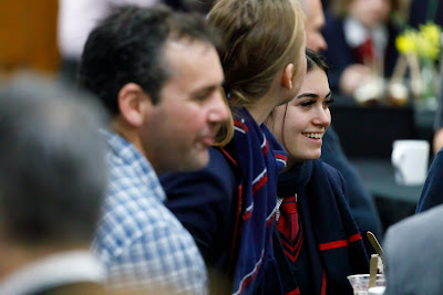 Photo from the 2021 Father/Daughter Breakfast held in the Nancy Light Hall at Waikato Diocesan in Hamilton, Waikato, New Zealand. Taken: Friday, 13 August 2021. Photography: Mike Walen / KeyImagery Photography. Copyright: © Waikato Diocesan School for Girls.