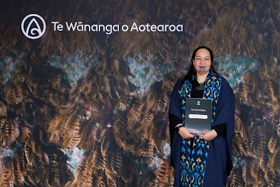 Photo from the TWoA Tāmaki Makaurau 2023 Graduations (Ceremony 6 @ 8pm), held at the Due Drop Events Centre, Manukau, Auckland, New Zealand on Thursday, 8 June, 2023. Photo: Mike Walen / KeyImagery Photography. Copyright: © Te Wānanga o Aotearoa.