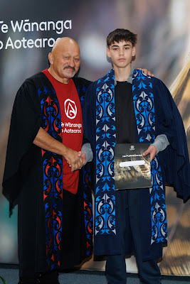 Photo from the TWoA Waiariki 2025 Graduations (Waiwhero) held at the Distinction Hotel, Rotorua, Bay of Plenty, New Zealand on Friday, 9 May, 2025. Photography by Mike Walen / KeyImagery Photography. Copyright: © 2025 Te Wānanga o Aotearoa.