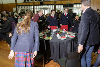 Photo from the Father/Daughter Breakfast held in the School Hall at Waikato Diocesan, Hamilton, New Zealand, on Friday 29th July 2016.  Photo: Mike Walen / KeyImagery Photography