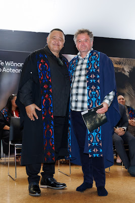 Photo from the TWoA Te Tai Tokerau (Kaitaia) 2025 Graduation held at Te Kura Kaupapa Maori o Pukemiro in Kaitaia, Northland, New Zealand on Monday, 14 April, 2025. Photo by Mike Walen / KeyImagery Photography. Copyright: © 2025 Te Wānanga o Aotearoa.