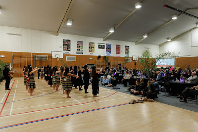 Photo from the Waikato Diocesan Whānau Dinner 2022 held in the school gym at Waikato Diocesan, Hamilton, New Zealand. Taken: Friday, 9 September 2022. Photography: Mike Walen / KeyImagery Photography. Copyright: © Waikato Diocesan School for Girls.