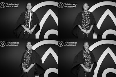 Photo from the TWoA Tāmaki Makaurau 2023 November Graduations (Ceremony 1 @ 1pm), held at the Due Drop Events Centre, Manukau, Auckland, New Zealand on Tuesday, 28 November, 2023. Photo: InstaBooth by KeyImagery Photography. Copyright: © Te Wānanga o Aotearoa.