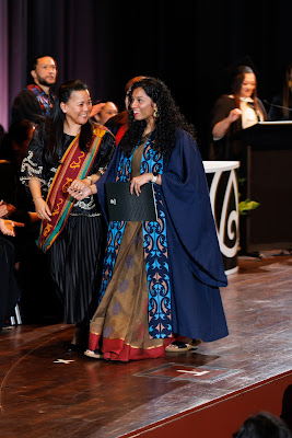 Photo from the TWoA Tāmaki Makaurau 2023 Graduations (Ceremony 1 @ 10am), held at the Due Drop Events Centre, Manukau, Auckland, New Zealand on Wednesday, 7 June, 2023. Photo: Mike Walen / KeyImagery Photography. Copyright: © Te Wānanga o Aotearoa.