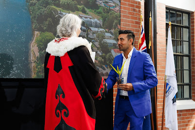 Photo from the HCC NZ Citizenship Ceremony (Morning) held in The Atrium, Wintec/Te Pukenga, Hamilton, Waikato, New Zealand at 10:00am on Monday, 12 February, 2024. Photo: Mike Walen / KeyImagery Photography. Copyright: © Hamilton City Council.