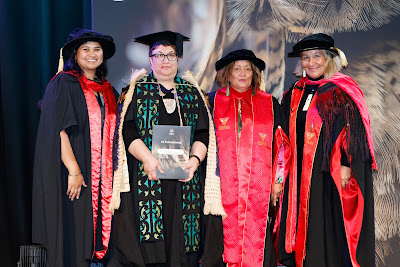 Photo from the TWoA Tainui 2025 Graduations (Ceremony 3 @ 10am) held at Claudelands Event Centre in Hamilton, Waikato, New Zealand on Wednesday, 30 April, 2025. Photography by Mike Walen / KeyImagery Photography. Copyright: © 2025 Te Wānanga o Aotearoa.