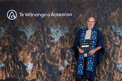 Photo from the TWoA Tāmaki Makaurau 2023 Graduations (Ceremony 6 @ 8pm), held at the Due Drop Events Centre, Manukau, Auckland, New Zealand on Thursday, 8 June, 2023. Photo: Mike Walen / KeyImagery Photography. Copyright: © Te Wānanga o Aotearoa.