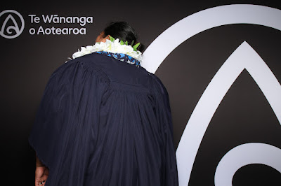 Photo from the TWoA Tāmaki Makaurau 2023 November Graduations (Ceremony 1 @ 1pm), held at the Due Drop Events Centre, Manukau, Auckland, New Zealand on Tuesday, 28 November, 2023. Photo: InstaBooth by KeyImagery Photography. Copyright: © Te Wānanga o Aotearoa.