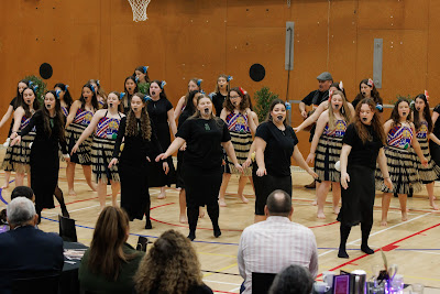 Photo from the Waikato Diocesan Whānau Dinner 2022 held in the school gym at Waikato Diocesan, Hamilton, New Zealand. Taken: Friday, 9 September 2022. Photography: Mike Walen / KeyImagery Photography. Copyright: © Waikato Diocesan School for Girls.