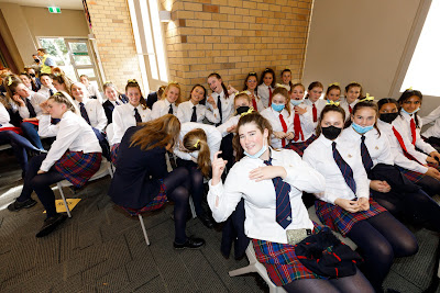 Photo from Waikato Diocesan House Singing 2022, held at Waikato Diocesan, Hamilton, New Zealand on Friday, 2 July, 2022. Photo: Mike Walen / KeyImagery Photography. Copyright: © Waikato Diocesan School for Girls.