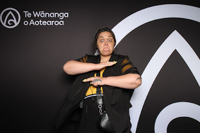 Photo from the TWoA Tāmaki Makaurau 2023 November Graduations (Ceremony 2 @ 6pm), held at the Due Drop Events Centre, Manukau, Auckland, New Zealand on Tuesday, 28 November, 2023. Photo: InstaBooth by KeyImagery Photography. Copyright: © Te Wānanga o Aotearoa.