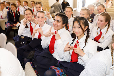 Photo from Waikato Diocesan House Singing 2022, held at Waikato Diocesan, Hamilton, New Zealand on Friday, 2 July, 2022. Photo: Mike Walen / KeyImagery Photography. Copyright: © Waikato Diocesan School for Girls.