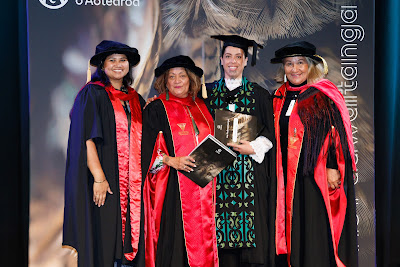 Photo from the TWoA Tainui 2025 Graduations (Ceremony 3 @ 10am) held at Claudelands Event Centre in Hamilton, Waikato, New Zealand on Wednesday, 30 April, 2025. Photography by Mike Walen / KeyImagery Photography. Copyright: © 2025 Te Wānanga o Aotearoa.