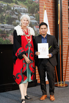Photo from the HCC NZ Citizenship Ceremony 2 (Afternoon) held at The Atrium, Wintec/Te Pukenga, Hamilton, Waikato, New Zealand at 3:30pm on Monday, 11 March, 2024. Photo: Mike Walen / KeyImagery Photography. Copyright: © Hamilton City Council.
