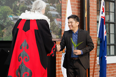 Photo from the HCC NZ Citizenship Ceremony 2 (Afternoon) held at The Atrium, Wintec/Te Pukenga, Hamilton, Waikato, New Zealand at 3:30pm on Monday, 11 March, 2024. Photo: Mike Walen / KeyImagery Photography. Copyright: © Hamilton City Council.
