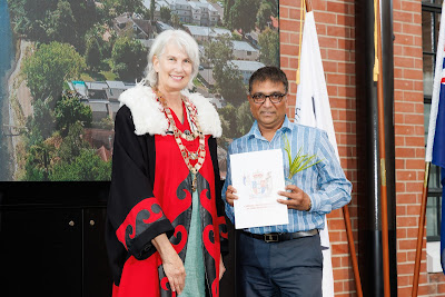 Photo from the HCC NZ Citizenship Ceremony 2 (Afternoon) held at The Atrium, Wintec/Te Pukenga, Hamilton, Waikato, New Zealand at 3:30pm on Monday, 11 March, 2024. Photo: Mike Walen / KeyImagery Photography. Copyright: © Hamilton City Council.