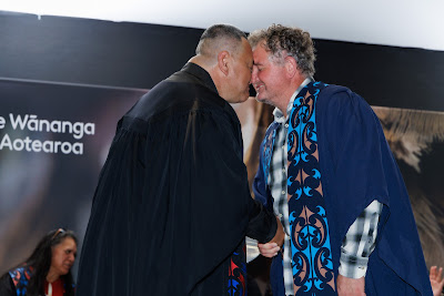 Photo from the TWoA Te Tai Tokerau (Kaitaia) 2025 Graduation held at Te Kura Kaupapa Maori o Pukemiro in Kaitaia, Northland, New Zealand on Monday, 14 April, 2025. Photo by Mike Walen / KeyImagery Photography. Copyright: © 2025 Te Wānanga o Aotearoa.