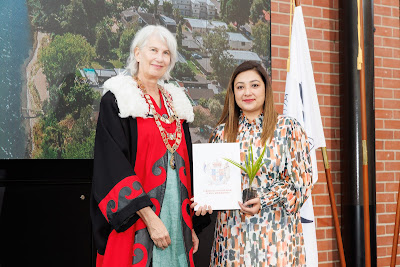 Photo from the HCC NZ Citizenship Ceremony 2 (Afternoon) held at The Atrium, Wintec/Te Pukenga, Hamilton, Waikato, New Zealand at 3:30pm on Monday, 11 March, 2024. Photo: Mike Walen / KeyImagery Photography. Copyright: © Hamilton City Council.