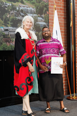 Photo from the HCC NZ Citizenship Ceremony 2 (Afternoon) held at The Atrium, Wintec/Te Pukenga, Hamilton, Waikato, New Zealand at 3:30pm on Monday, 11 March, 2024. Photo: Mike Walen / KeyImagery Photography. Copyright: © Hamilton City Council.
