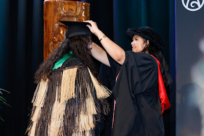 Photo from the TWoA Tainui 2025 Graduations (Ceremony 3 @ 10am) held at Claudelands Event Centre in Hamilton, Waikato, New Zealand on Wednesday, 30 April, 2025. Photography by Mike Walen / KeyImagery Photography. Copyright: © 2025 Te Wānanga o Aotearoa.
