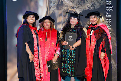 Photo from the TWoA Tainui 2025 Graduations (Ceremony 3 @ 10am) held at Claudelands Event Centre in Hamilton, Waikato, New Zealand on Wednesday, 30 April, 2025. Photography by Mike Walen / KeyImagery Photography. Copyright: © 2025 Te Wānanga o Aotearoa.