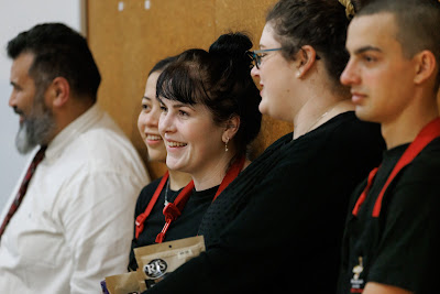 Photo from the Waikato Diocesan Whānau Dinner 2022 held in the school gym at Waikato Diocesan, Hamilton, New Zealand. Taken: Friday, 9 September 2022. Photography: Mike Walen / KeyImagery Photography. Copyright: © Waikato Diocesan School for Girls.