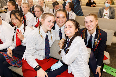 Photo from Waikato Diocesan House Singing 2022, held at Waikato Diocesan, Hamilton, New Zealand on Friday, 2 July, 2022. Photo: Mike Walen / KeyImagery Photography. Copyright: © Waikato Diocesan School for Girls.