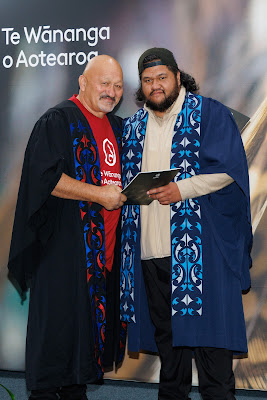 Photo from the TWoA Waiariki 2025 Graduations (Waiwhero) held at the Distinction Hotel, Rotorua, Bay of Plenty, New Zealand on Friday, 9 May, 2025. Photography by Mike Walen / KeyImagery Photography. Copyright: © 2025 Te Wānanga o Aotearoa.