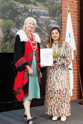 Photo from the HCC NZ Citizenship Ceremony 2 (Afternoon) held at The Atrium, Wintec/Te Pukenga, Hamilton, Waikato, New Zealand at 3:30pm on Monday, 11 March, 2024. Photo: Mike Walen / KeyImagery Photography. Copyright: © Hamilton City Council.