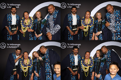 Photo from the TWoA Tāmaki Makaurau 2023 November Graduations (Ceremony 1 @ 1pm), held at the Due Drop Events Centre, Manukau, Auckland, New Zealand on Tuesday, 28 November, 2023. Photo: InstaBooth by KeyImagery Photography. Copyright: © Te Wānanga o Aotearoa.