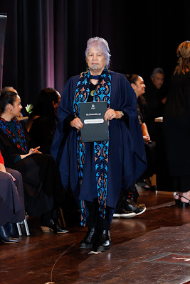 Photo from the TWoA Tāmaki Makaurau 2023 Graduations (Ceremony 1 @ 10am), held at the Due Drop Events Centre, Manukau, Auckland, New Zealand on Wednesday, 7 June, 2023. Photo: Mike Walen / KeyImagery Photography. Copyright: © Te Wānanga o Aotearoa.