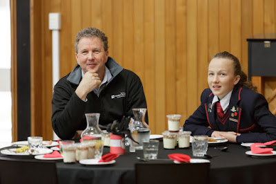 Photo from the Father/Daughter Breakfast held in the School Hall at Waikato Diocesan, Hamilton, New Zealand, on Friday 29th July 2016.  Photo: Mike Walen / KeyImagery Photography
