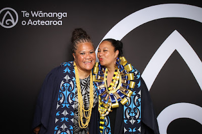 Photo from the TWoA Tāmaki Makaurau 2023 November Graduations (Ceremony 1 @ 1pm), held at the Due Drop Events Centre, Manukau, Auckland, New Zealand on Tuesday, 28 November, 2023. Photo: InstaBooth by KeyImagery Photography. Copyright: © Te Wānanga o Aotearoa.