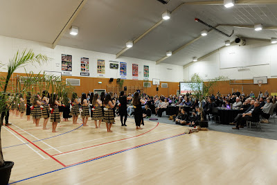 Photo from the Waikato Diocesan Whānau Dinner 2022 held in the school gym at Waikato Diocesan, Hamilton, New Zealand. Taken: Friday, 9 September 2022. Photography: Mike Walen / KeyImagery Photography. Copyright: © Waikato Diocesan School for Girls.