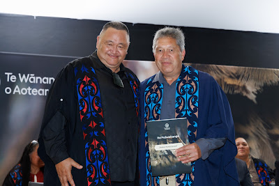 Photo from the TWoA Te Tai Tokerau (Kaitaia) 2025 Graduation held at Te Kura Kaupapa Maori o Pukemiro in Kaitaia, Northland, New Zealand on Monday, 14 April, 2025. Photo by Mike Walen / KeyImagery Photography. Copyright: © 2025 Te Wānanga o Aotearoa.