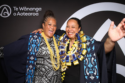 Photo from the TWoA Tāmaki Makaurau 2023 November Graduations (Ceremony 1 @ 1pm), held at the Due Drop Events Centre, Manukau, Auckland, New Zealand on Tuesday, 28 November, 2023. Photo: InstaBooth by KeyImagery Photography. Copyright: © Te Wānanga o Aotearoa.
