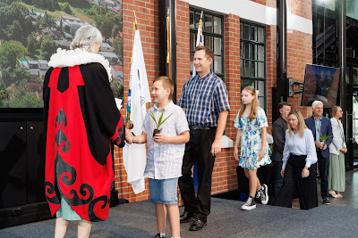 Photo from the HCC NZ Citizenship Ceremony 2 (Afternoon) held at The Atrium, Wintec/Te Pukenga, Hamilton, Waikato, New Zealand at 3:30pm on Monday, 11 March, 2024. Photo: Mike Walen / KeyImagery Photography. Copyright: © Hamilton City Council.